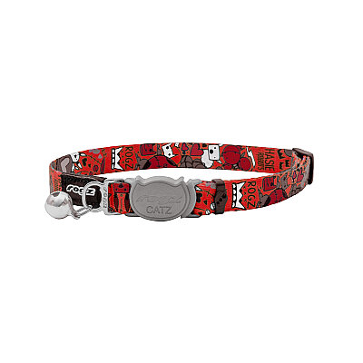 Rogz Catz Fusioncat Collar Kedi Boyun Tasması - Kırmızı