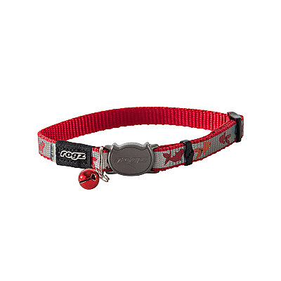 Rogz Catz Reflectocat Collar Kedi Boyun Tasması - Kırmızı