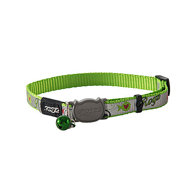 Rogz Catz Reflectocat Collar Kedi Boyun Tasması - Yeşil