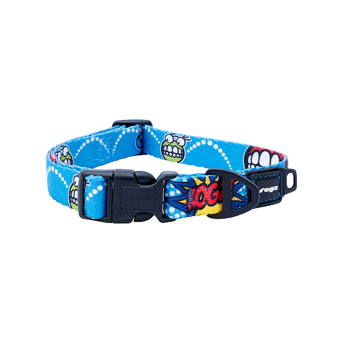 Rogz Fusion Collar Köpek Boyun Tasması Medium - Mavi - 1