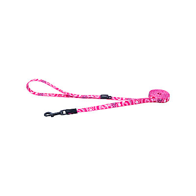 Rogz Fusion Line Köpek Gezdirme Kayışı Small - Pembe - 1