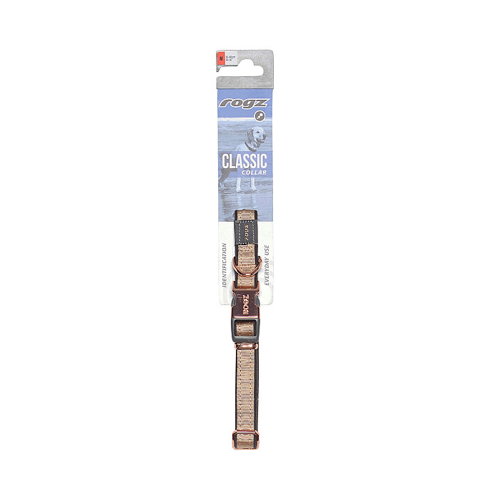 Rogz Urban Collar Köpek Boyun Tasması Medium - Kahverengi - 2