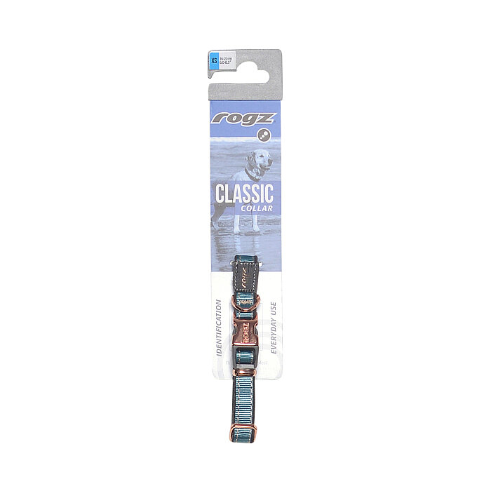 Rogz Urban Collar Köpek Boyun Tasması Xsmall - Turkuaz - 2