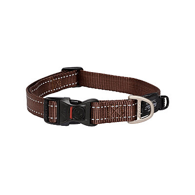 Rogz Utility Collar Köpek Boyun Tasması Large - Kahverengi - 1