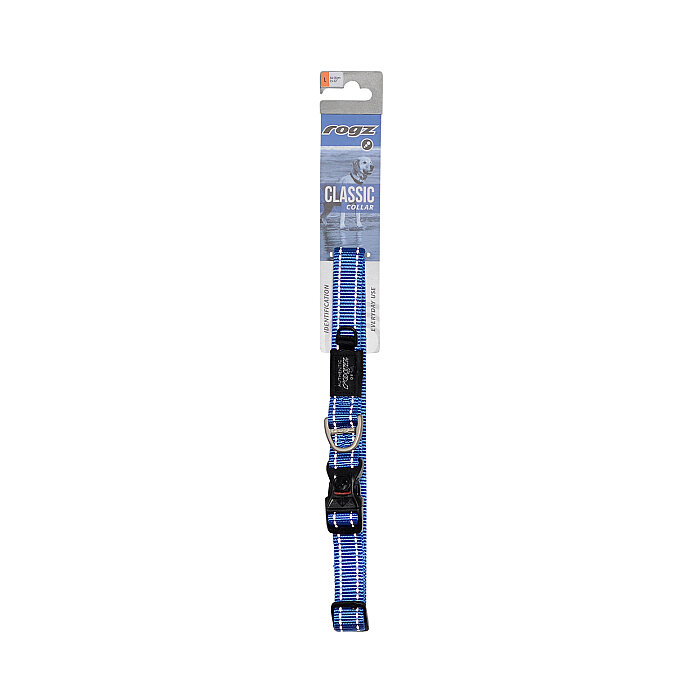 Rogz Utility Collar Köpek Boyun Tasması Large - Mavi - 2