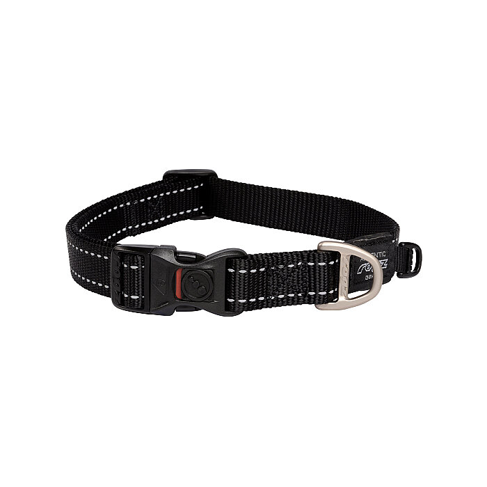 Rogz Utility Collar Köpek Boyun Tasması Large - Siyah - 1