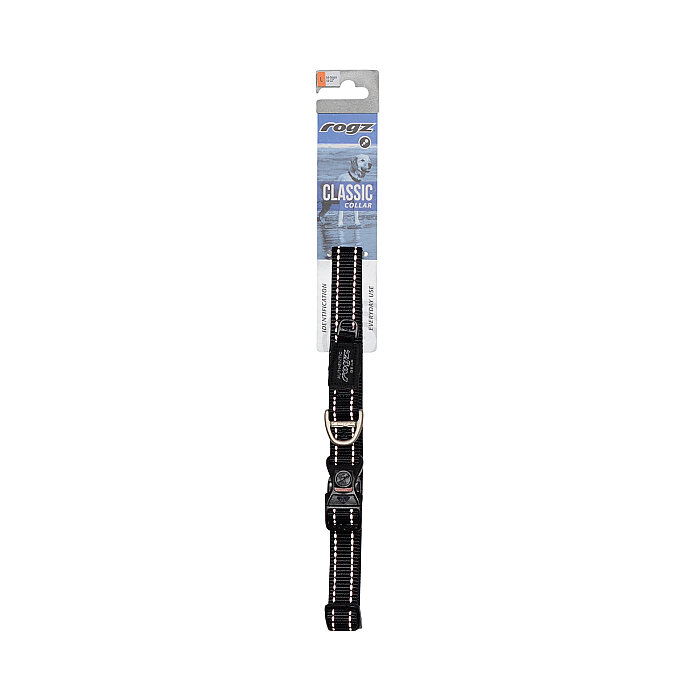 Rogz Utility Collar Köpek Boyun Tasması Large - Siyah - 2