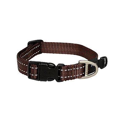 Rogz Utility Collar Köpek Boyun Tasması Medium - Kahverengi - 1