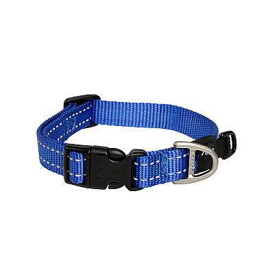 Rogz Utility Collar Köpek Boyun Tasması Medium - Mavi - 1