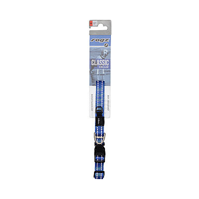 Rogz Utility Collar Köpek Boyun Tasması Medium - Mavi - 2