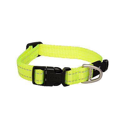 Rogz Utility Collar Köpek Boyun Tasması Medium - Sarı - 1