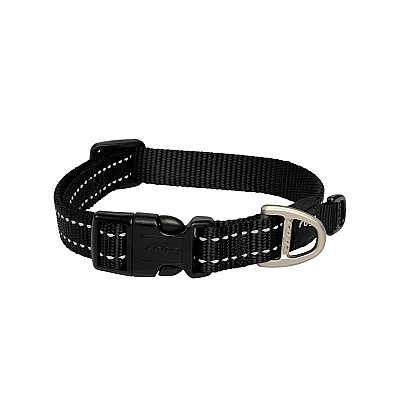 Rogz Utility Collar Köpek Boyun Tasması Medium - Siyah - 1