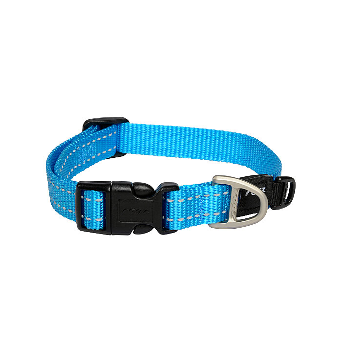 Rogz Utility Collar Köpek Boyun Tasması Medium - Turkuaz - 1