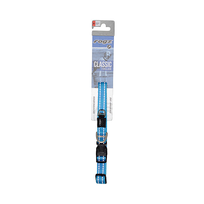 Rogz Utility Collar Köpek Boyun Tasması Medium - Turkuaz - 2