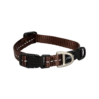 Rogz Utility Collar Köpek Boyun Tasması Small - Kahverengi - 1