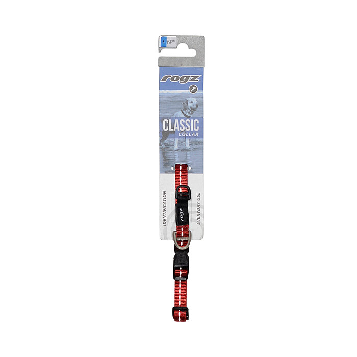 Rogz Utility Collar Köpek Boyun Tasması Small - Kırmızı - 2