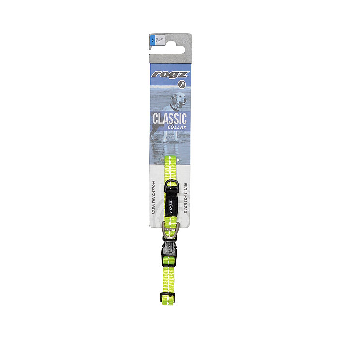 Rogz Utility Collar Köpek Boyun Tasması Small - Sarı - 2