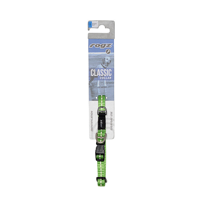 Rogz Utility Collar Köpek Boyun Tasması Small - Yeşil - 2