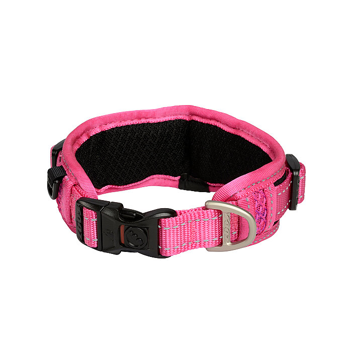 Rogz Utility Padded Collar Köpek Boyun Tasması Large - Pembe - 1