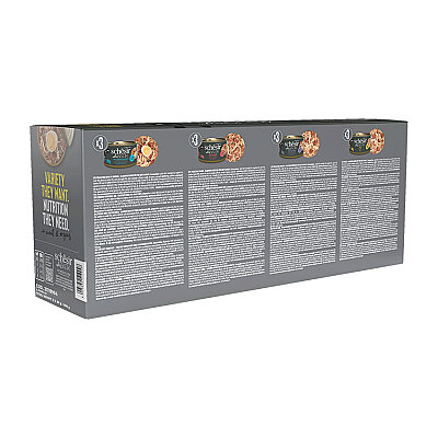 Schesir After Dark Tavuk&Bıldırcın Yumurtası&Sığır&Ördek Et Suyunda Yetişkin Kedi Konservesi Çeşit Paketi 12x80g (1)