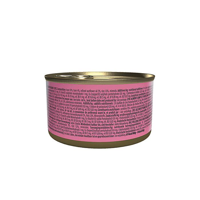 Schesir Jelly Ton Balığı ve Jambon Jöle İçinde Yetişkin Kedi Konservesi 85g - 2