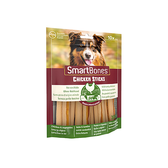 SmartBones Çubuk Köpek Ödül Maması Tavuklu (10lu) 200g - 1