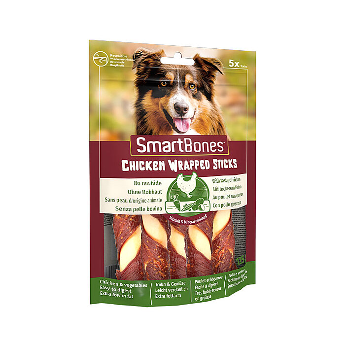 SmartBones Çubuk Köpek Ödül Maması Tavuklu Medium 125g - 1