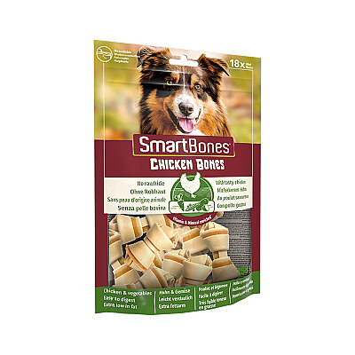 SmartBones Köpek Ödül Kemiği Tavuklu Mini (18li) 228g